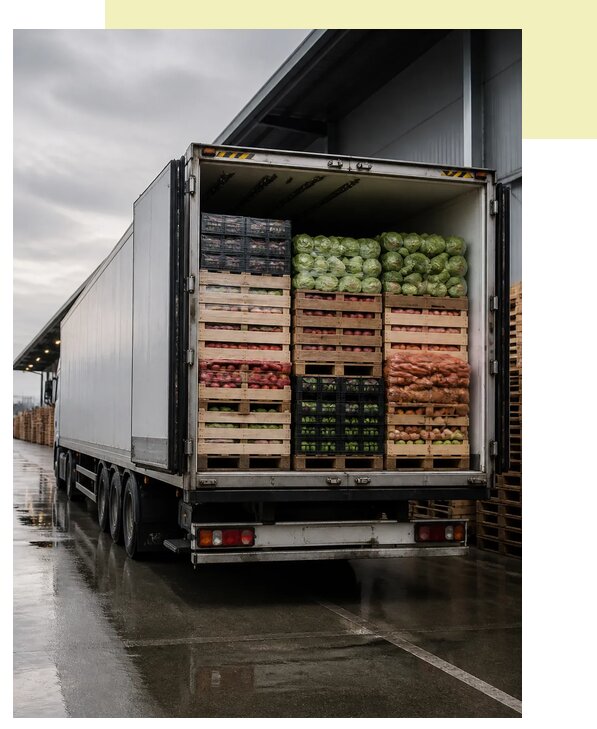 Перевозка плодоовощной продукции в Сасово по цене от 5053 р. | Агросервис-Ссв