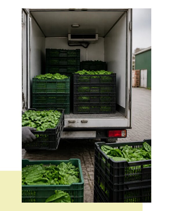 Перевозка шпината в Сасово с сохранением свежести продукции